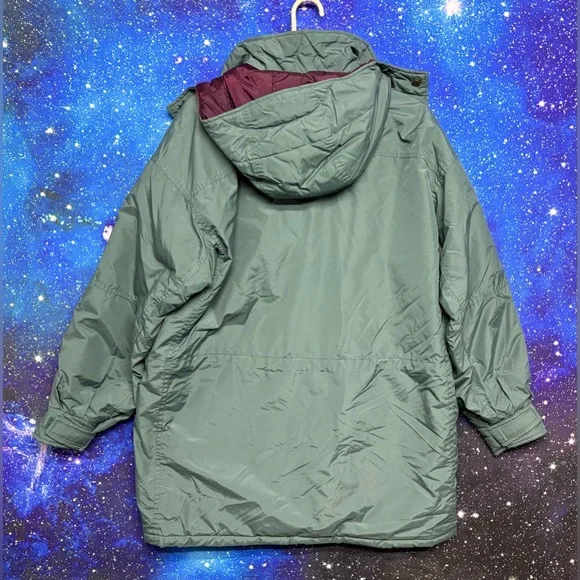 Columbia Sportswear Women's Green Ski Jacket with Hood Size Lg - Picture 4 of 7